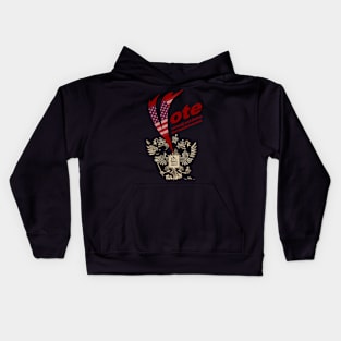 Vote  correctly and destroy two-headed mutants Kids Hoodie